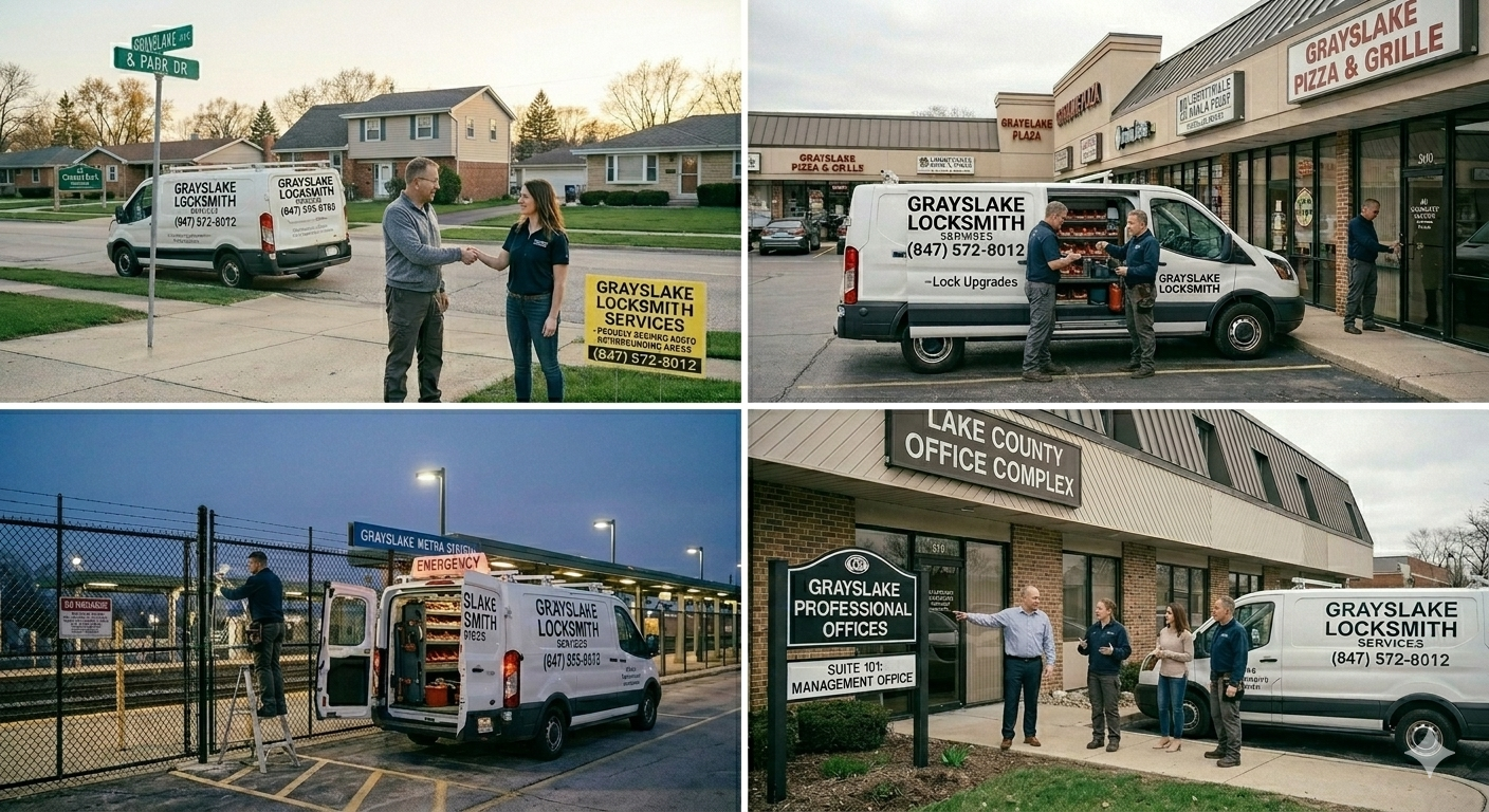 Locked out in Grayslake Locksmith For You LLC provides fast 247 emergency car, home, and business locksmith services